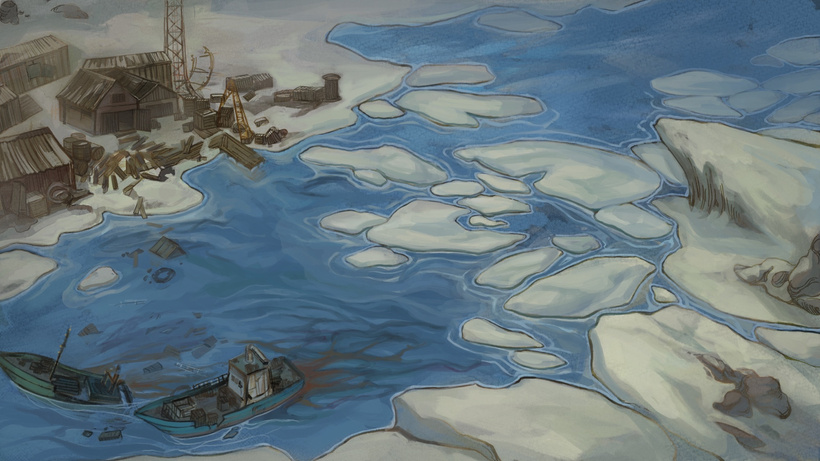 Arctic passage by Vaerlyi