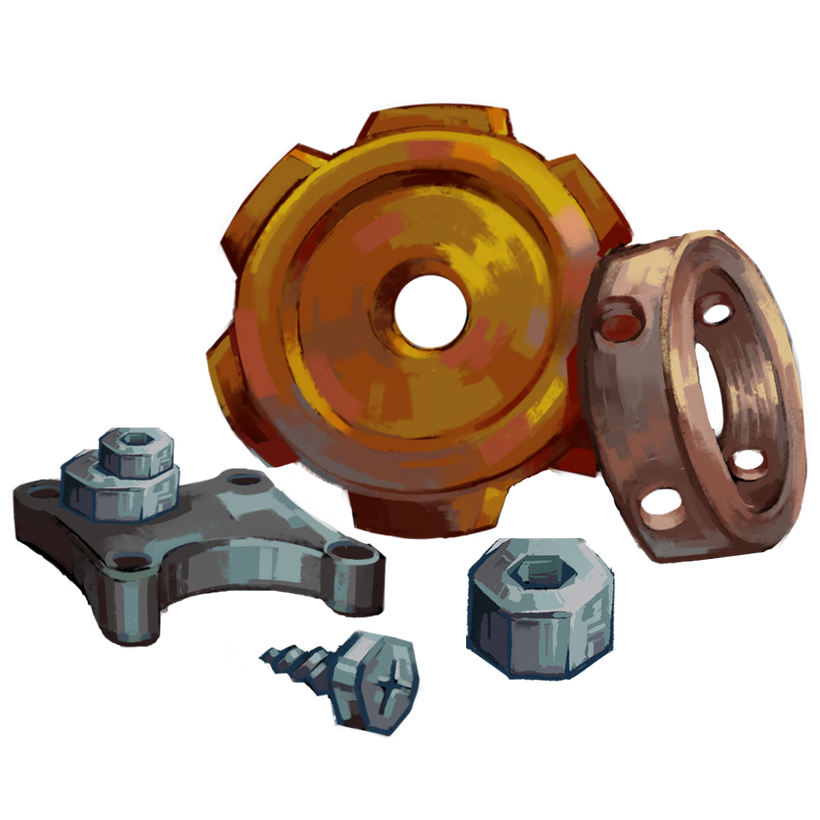 Handpainted icon from Chroma